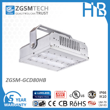 La haute baie en gros LED moulage sous pression IP66 80W LED Highbay luminaire